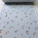 Фланель WH - № 30094 /32 Цветок хлопка фон голубой