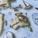 Ранфорс digital NAPOLYON - № 50 Карта мира
