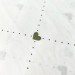 Ранфорс N - № 2409 \ 2 Сердечный ритм зеленый фон белый