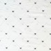Ранфорс N - №2409 \ 6 Сердечный ритм серый фон белый