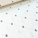 Ранфорс N - №2409 \ 6 Сердечный ритм серый фон белый
