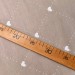 Ранфорс N - № 2411 \ 9 Сердечный ритм белый фон бежевый